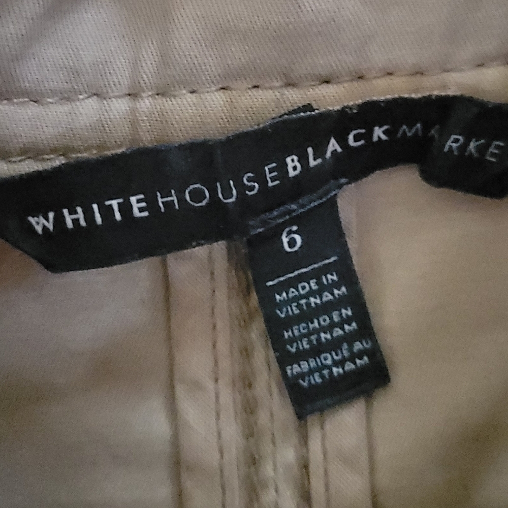 White House Black Market Fitted Ruffle Front Fashion Jacket - Picture 10 of 16